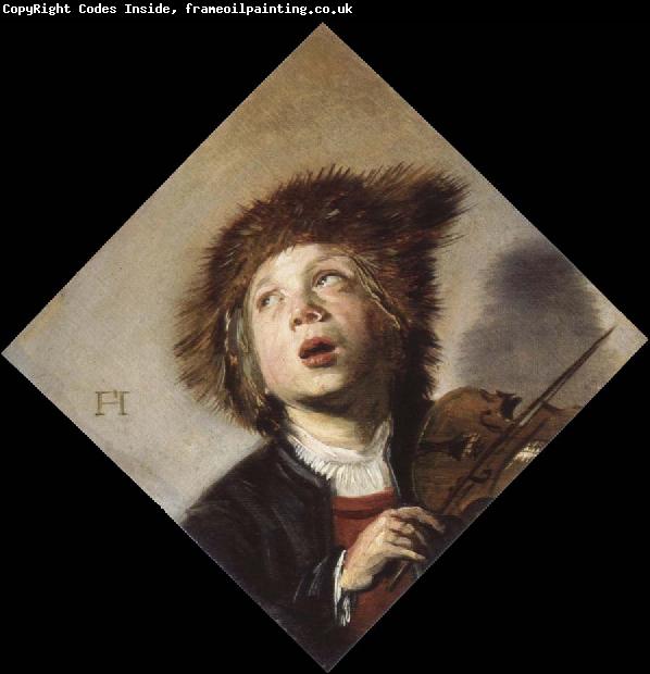 Frans Hals a boy with a violin